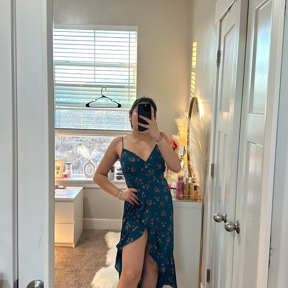floral long Dress fresh